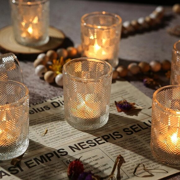 Source Unknown Other - 12 pcs Tealight  Votive Candle Holders / BRAND NEW